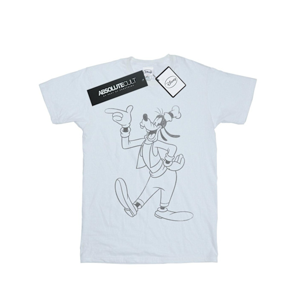 Disney Goofy Classic Baseball T-shirt S Vit White S