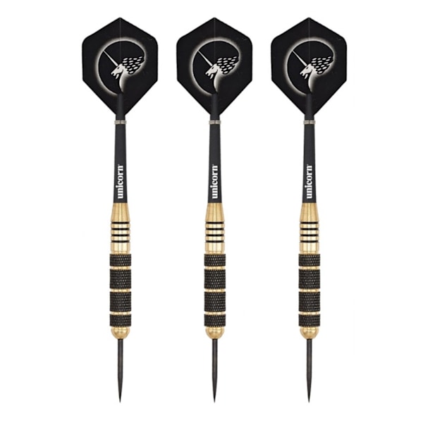 Unicorn Core Plus Win Darts (3-pack) 25g Svart/Guld Black/Gold 25g