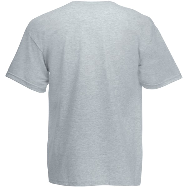 Herr Value Kortärmad Casual T-shirt XXXX Large Grey Marl Grey Marl XXXX Large