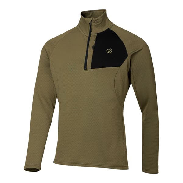 Dare 2B Venture Stretch Overhead Midlayer för herrar L Martini Olive Martini Olive L
