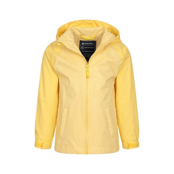 Mountain Warehouse Barnjacka för barn/barn Torrent II Vattentät Pale Yellow 5-6 Years