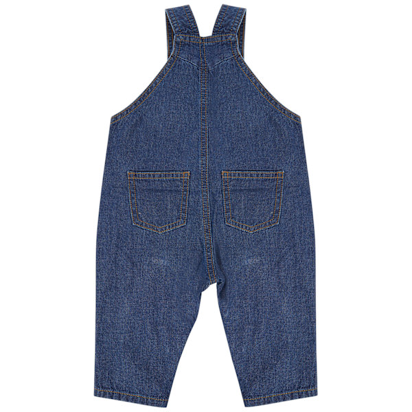 Larkwood Baby Denim Dungarees 3-4 år Blå Blue 3-4 Years