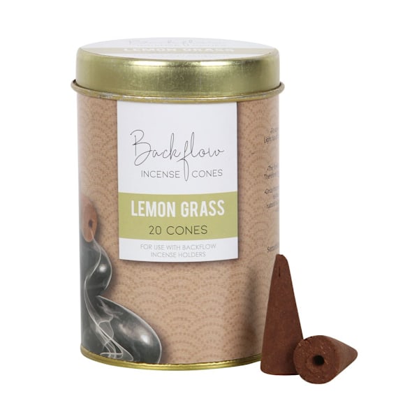 Something Different Elements Lemongrass Jumbo Backflow Rökelse Brown One Size