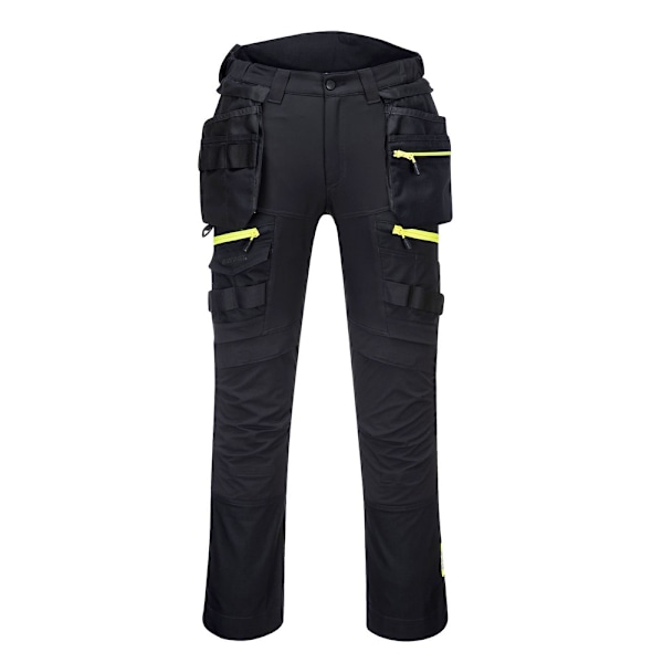 Portwest Herr DX440 Avtagbar Holster Fickbyxa 42R Svart Black 42R