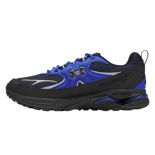 Under Armour Dam Apparition Tech Logo Lädersneaker Blue 3.5 UK