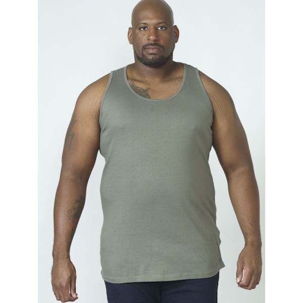 Duke Herr Tanktop D555 Fabio XXL Khaki Khaki XXL