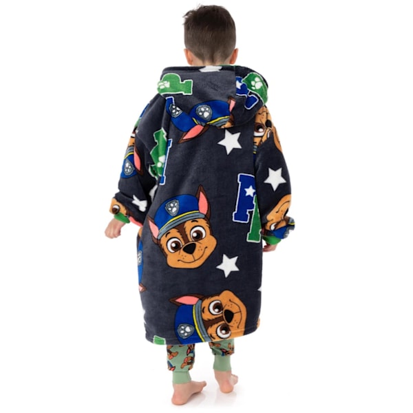 Paw Patrol Boys Chase Hoodiefilt 6-8 år Grå Grey 6-8 Years