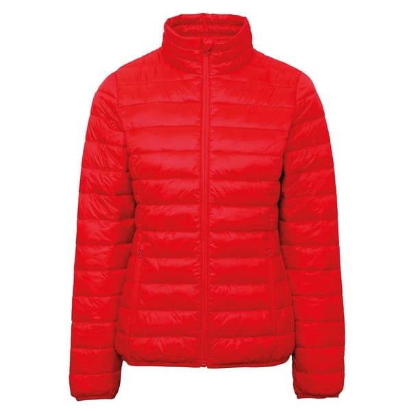 2786 Dam/Kvinnor Terrain Långärmad Vadderad Jacka S Röd Red S