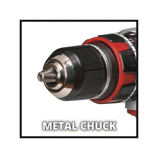Einhell Tp-cd 18/80 Li-i Bl Power X-change slagborrmaskin 18v utan batteri Multi Colour One Size