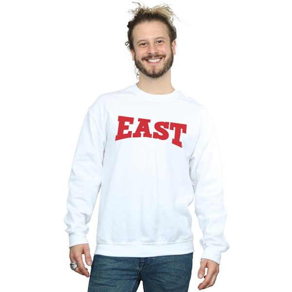 Disney Mens High School Musical The Musical East High Sweatshirt White 5XL