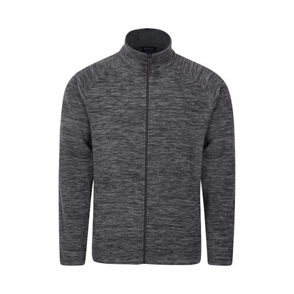 Mountain Warehouse Snowdon II Fleecejacka med Hel Dragkedja Herr XS Ch Charcoal XS