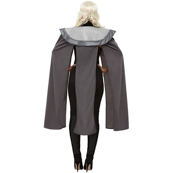 Smiffys Kvinnors/Damers Medeltida Kappa Storlek One Grey Grey One Size