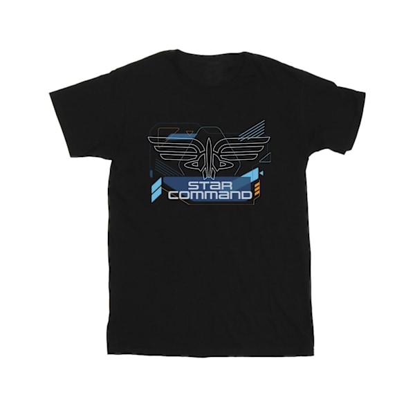 Disney Lightyear Star Command Icons T-shirt L Svart Black L