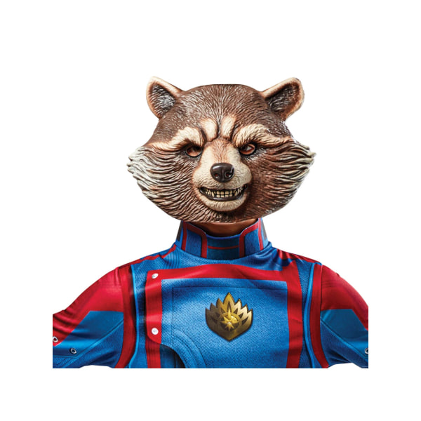 Guardians Of The Galaxy Boys Deluxe Rocket Raccoon Costume M Bl Blue/Red M