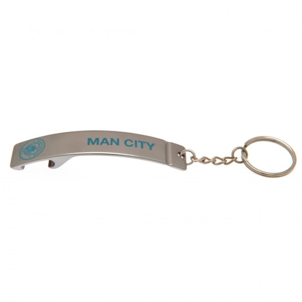 Manchester City FC Flasköppnare Nyckelring One Size Silver Silver One Size