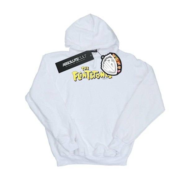 The Flintstones Original Logo Hoodie M Vit White M