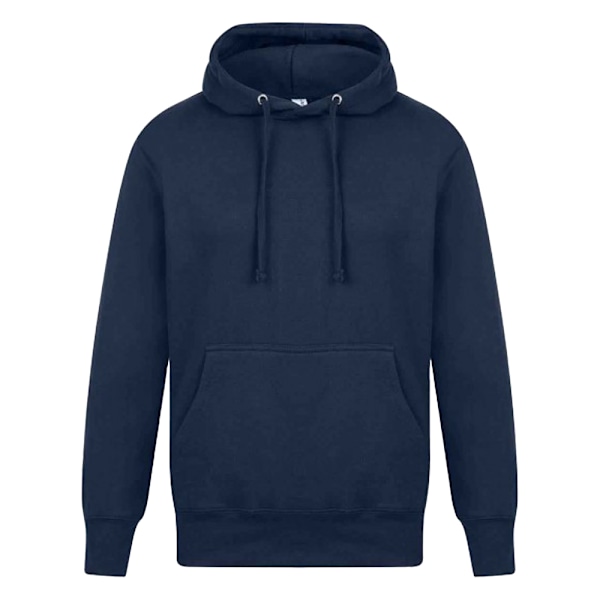 Casual Classics Herr Ringspun Bomullshoodie 3XL Mörkblå Dark Royal 3XL