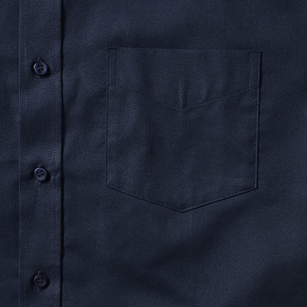 Russell Collection Herr Oxford Skjorta 6XL Bright Navy Bright Navy 6XL