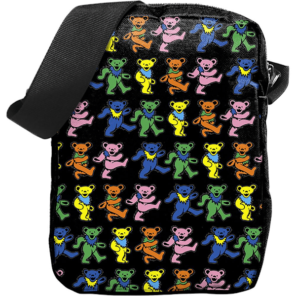 Grateful Dead Dansande Björnar Crossbody Väska One Size Svart Black One Size