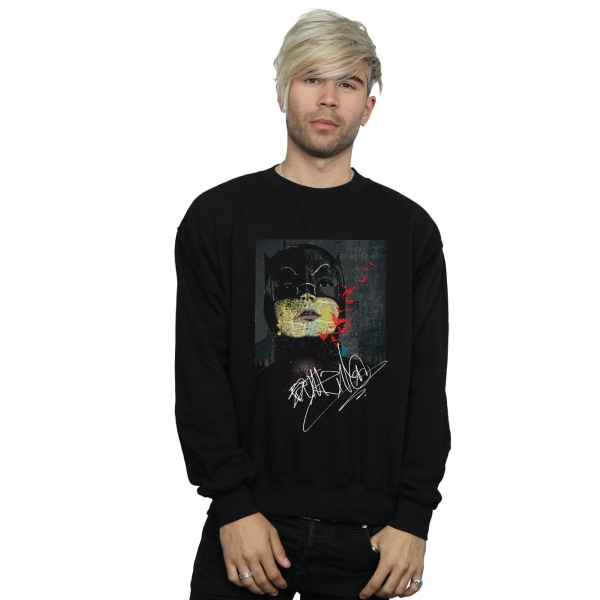 DC Comics Herr Batman TV-serie Signature Painting Sweatshirt S Black S