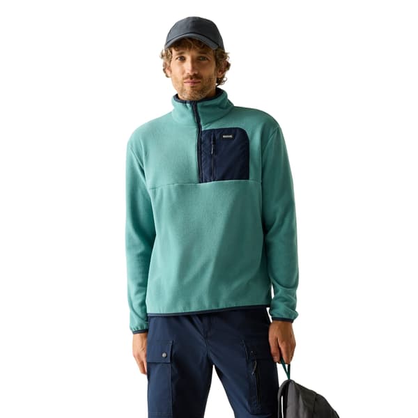 Regatta Frankie Half Zip Fleecetröja för män S Arctic/Navy Arctic/Navy S