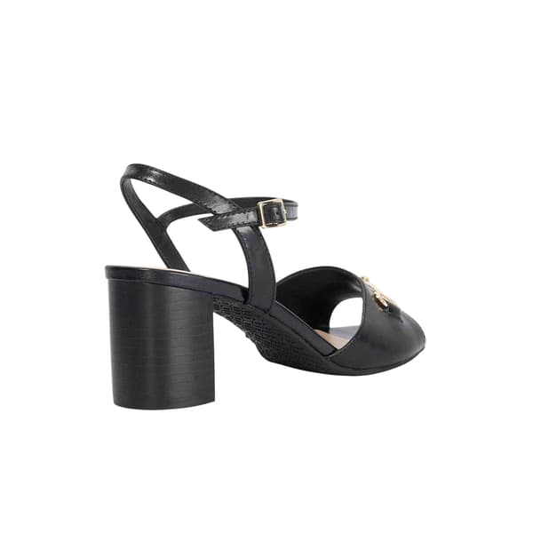Dune London Jayar Mocka Blockklackssandaler för dam 3 UK B Black 3 UK
