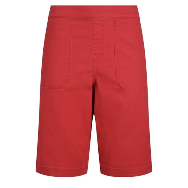 Weird Fish Dam/Flickor Kinnie Shorts med Platt Framsida 14 UK Crimson Crimson 14 UK
