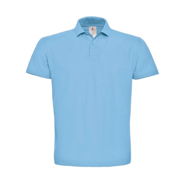 B&C Herr ID.001 Bomullspiké 4XL Ljusblå Light Blue 4XL