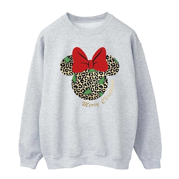 Disney Herr Minnie Mouse Leopard Jultröja S Sport Sports Grey S