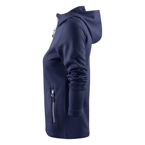 Printer RED Dam/Dam Layback Hoodie XL Marinblå Navy XL