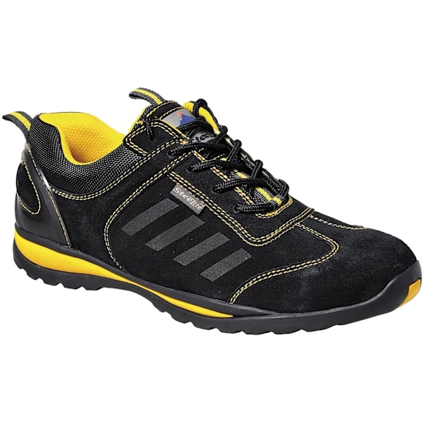 Portwest Steelite Lusum S1P HRO mockaskinn säkerhetsskor 5 UK Bl Black/Yellow 5 UK