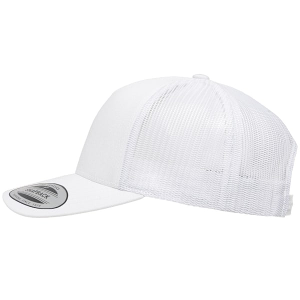 Flexfit av Yupoong 5 Panel Retro Trucker Cap One Size Vit White One Size