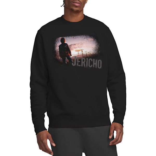 Jericho Unisex Vuxen Svampmoln Sweatshirt XL Svart Black XL