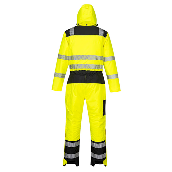 Portwest Unisex Adult PW3 Hi-Vis Overaller 41R Gul/Svart Yellow/Black 41R