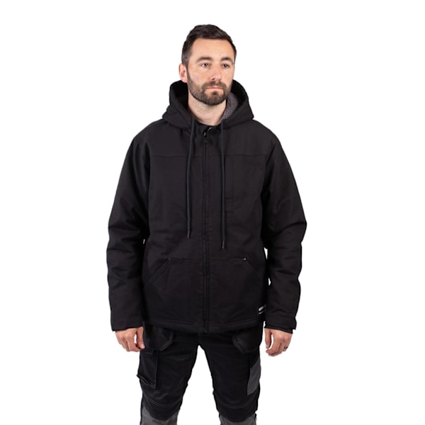 Caterpillar Herr Sherpafodrad Huvtröja XXL Svart Black XXL