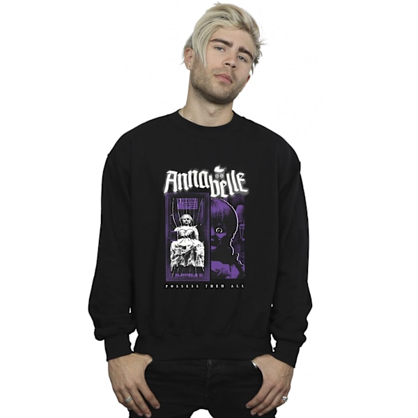 Annabelle Herrdocka Affisch Sweatshirt 4XL Svart Black 4XL