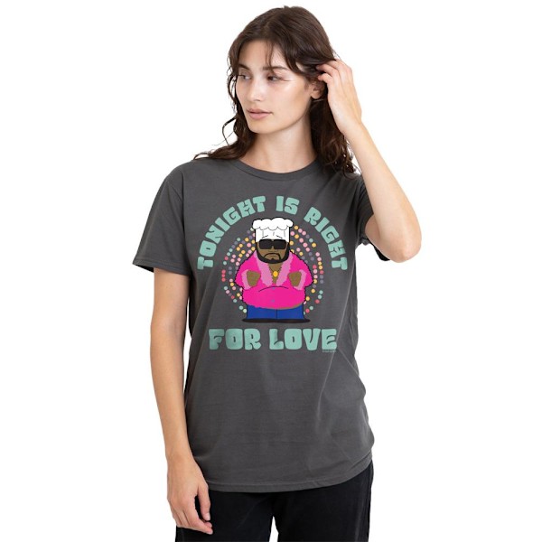 South Park Unisex Vuxen Tonight Is Right T-Shirt M Kolgrå Charcoal M