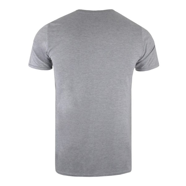 Captain America Mens Shattered Logo Marl T-Shirt XL Sports Grey Sports Grey XL