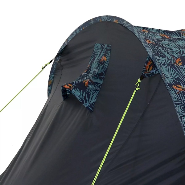 Regatta Malawi Hawaiian 2-personers pop-up-tält One Size Marinblå/Grå Navy/Grey/Orange One Size
