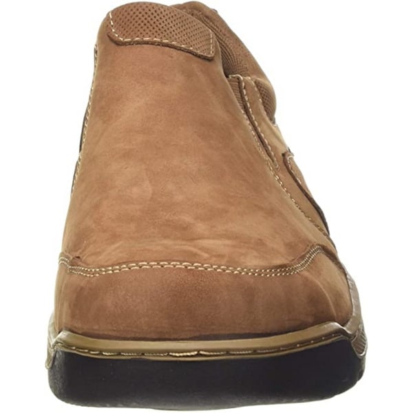 Hush Puppies herr Jasper Slip On läderskor 7 UK Tan Tan 7 UK