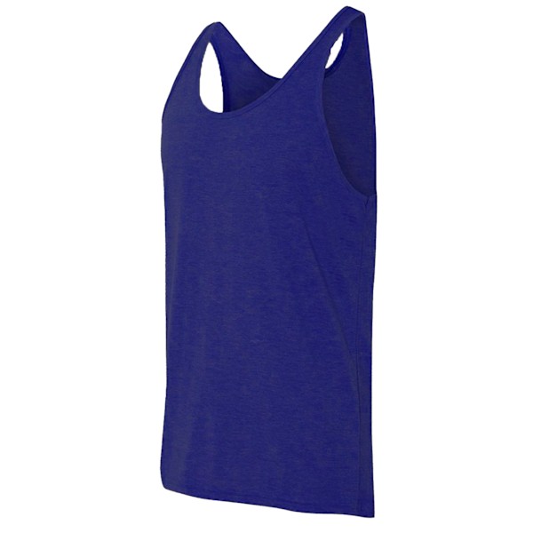 Canvas Vuxen Unisex Jersey Sleeveless Tank Top M Heather Navy Heather Navy Blue M