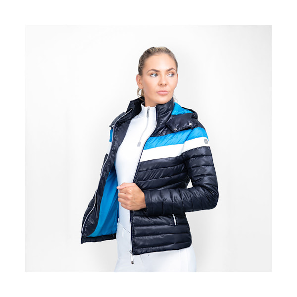 Coldstream Dam/Damer Southdean Quiltad jacka L Marinblå/Vit/Blå Navy/White/Blue L