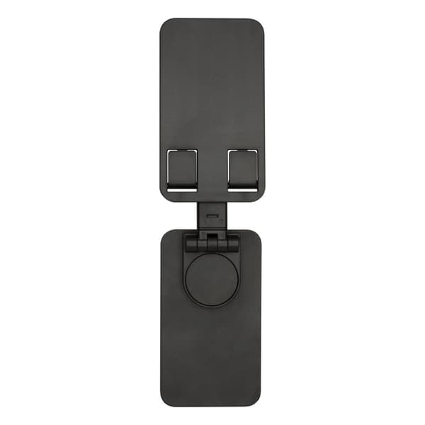 Floso Alhena Återvunnen Plast Hopfällbart Mobiltelefonstativ One S Solid Black One Size