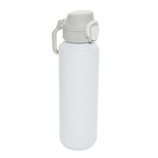 XD Collection Via Låsbar Återvunnen Rostfri Stål 600ml Sportflaska White One Size