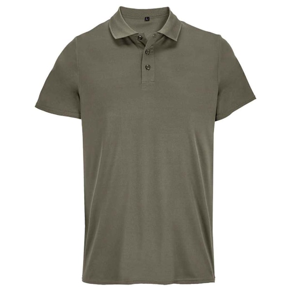 SOLS Unisex Vuxen Pitcher Återvunnen Polyester Pikétröja M Army Army M