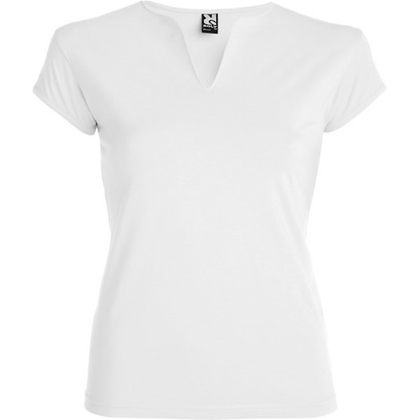 Roly Dam/Dam Belice T-shirt S Vit White S