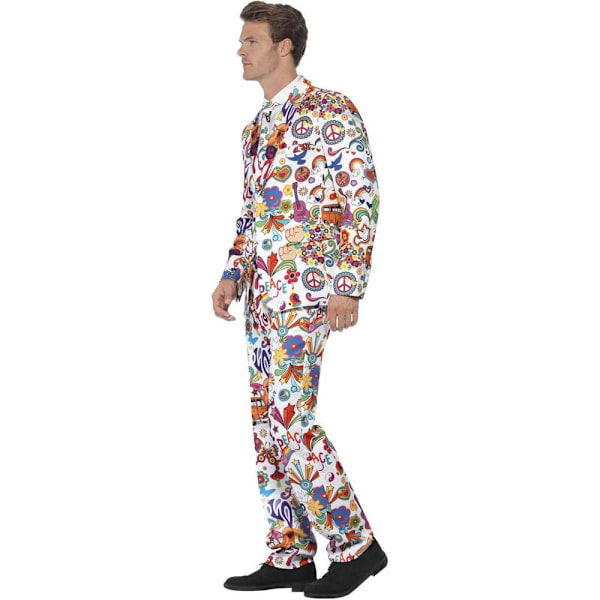 Smiffys Herr Groovy Kostymset XL Flerfärgad Multicoloured XL