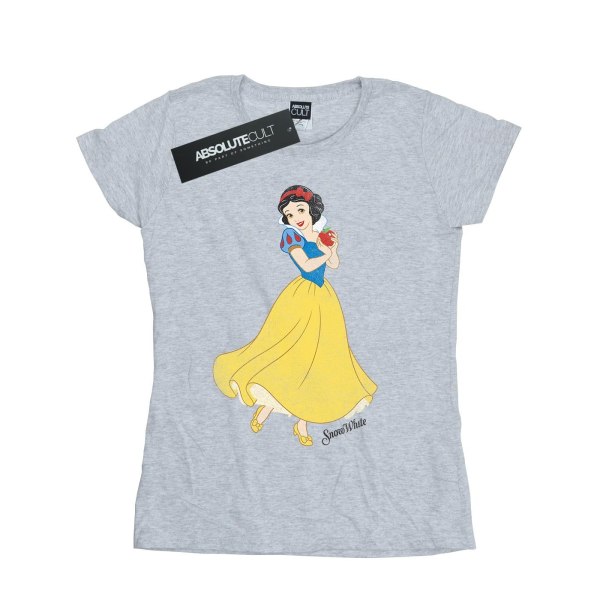 Disney Princess Dam/Dam Klassisk Snövit bomull T-shirt Heather Grey XL