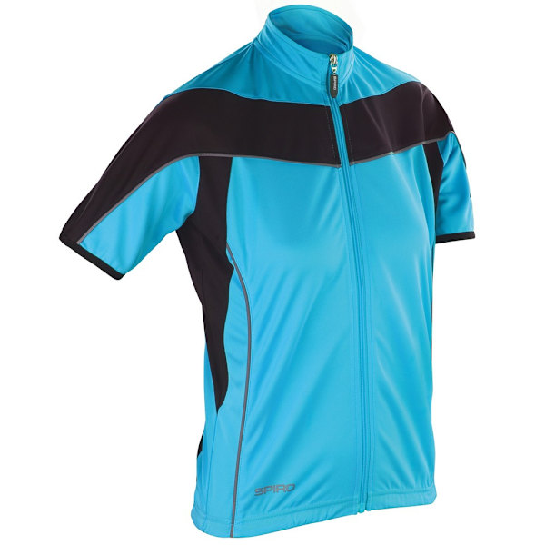 Spiro Dam/Damcykel Jersey 8 UK Aqua/Svart Aqua/Black 8 UK