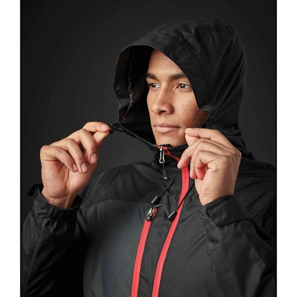 Stormtech herr Olympia Soft Shell jacka M svart/ljusröd Black/Bright Red M